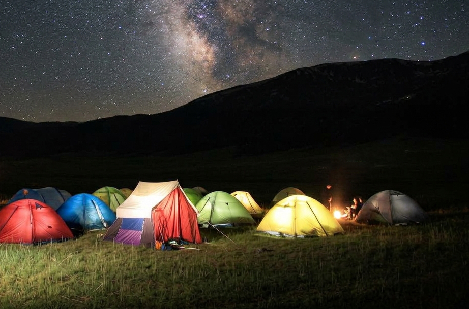 Camping Under The Stars